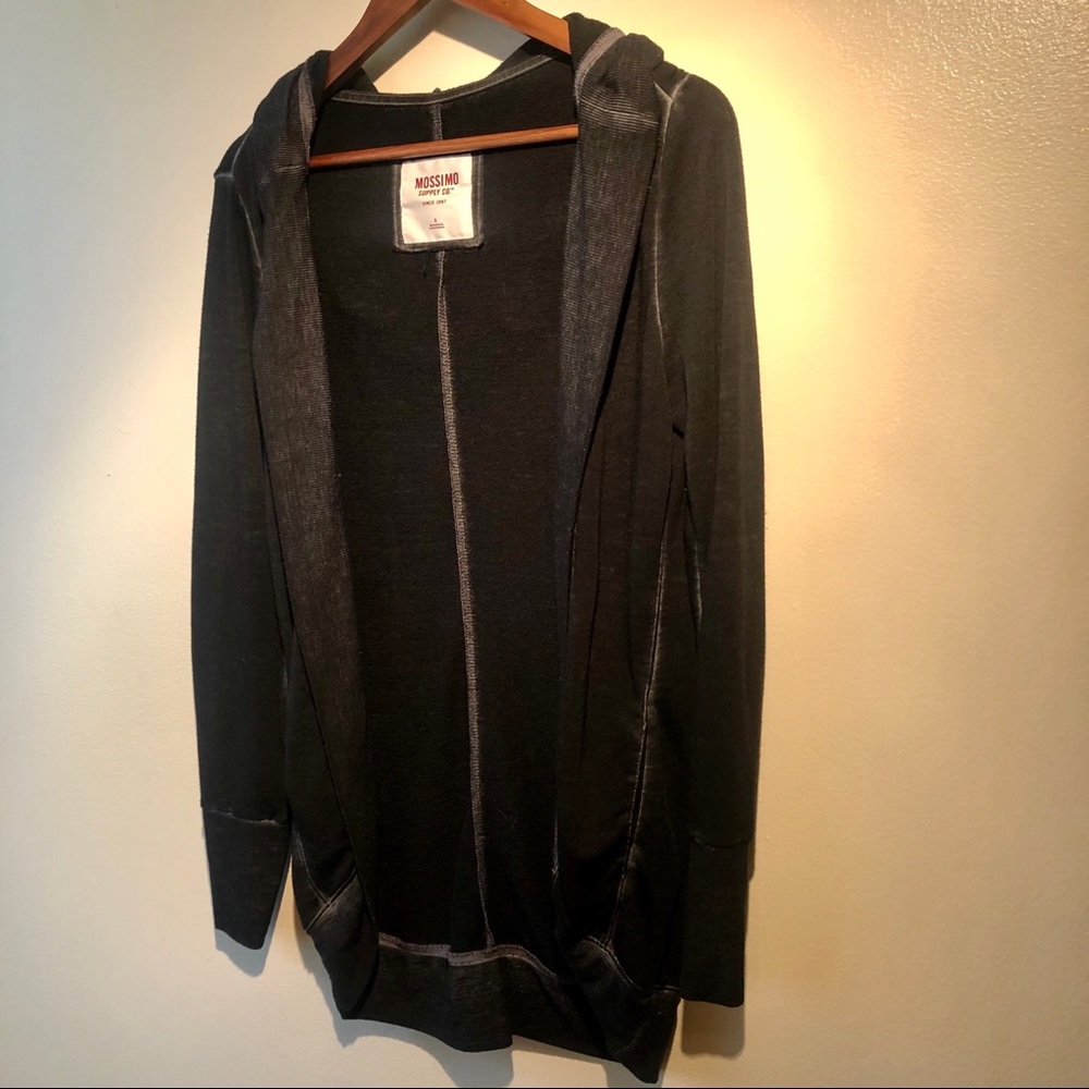 Black cardigan